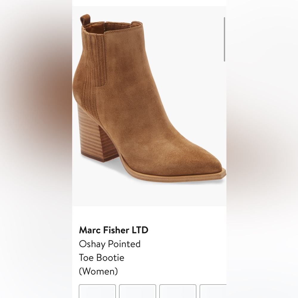 Marc Fisher Women's Tan Ankle Boots